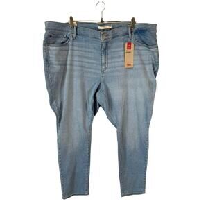 NWT Levi's Plus Size 711 Skinny Jeans Medium MID RISE Wash Size 26W Short Casual